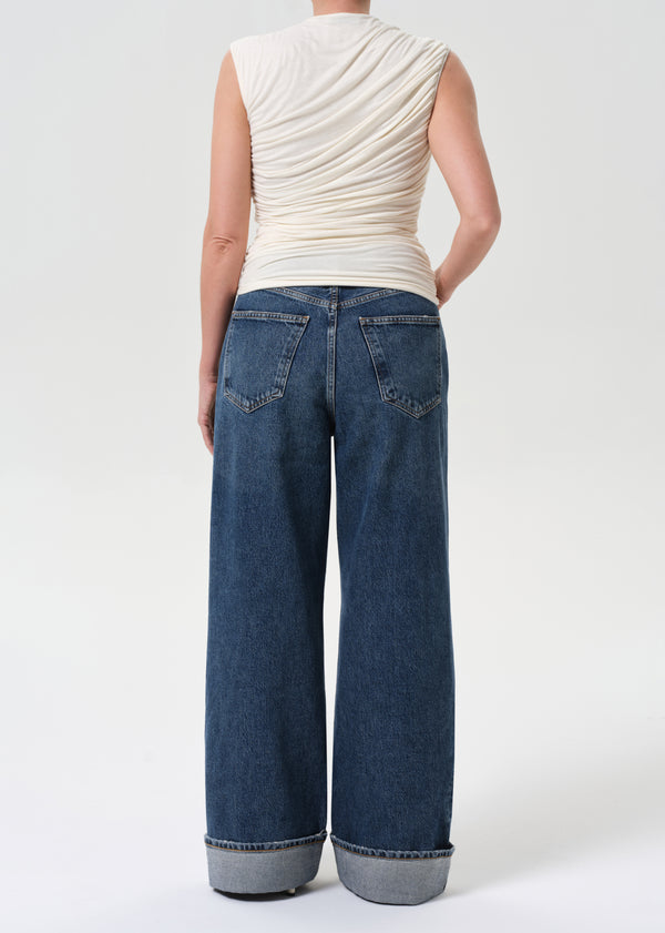 A Gold E Dame High Rise Wide Leg Petite Control