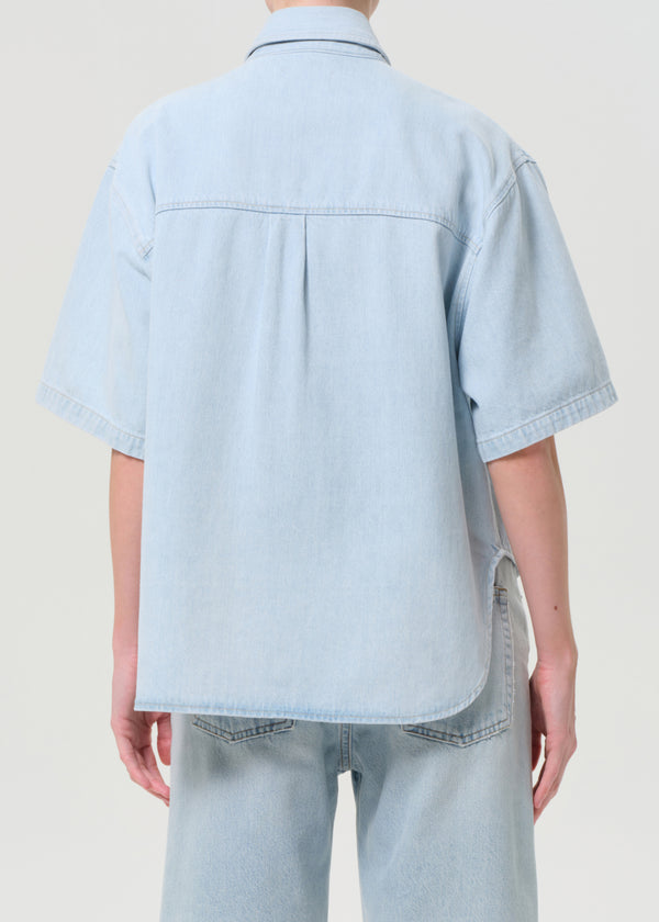 A Gold E Enora High Low Shirt Alcove