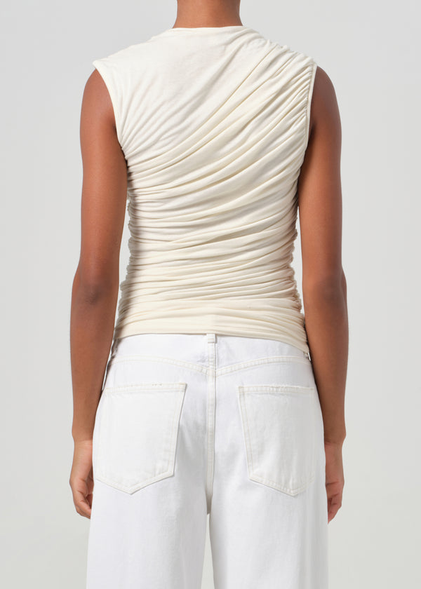 A Gold E Ester Tank Oat Milk