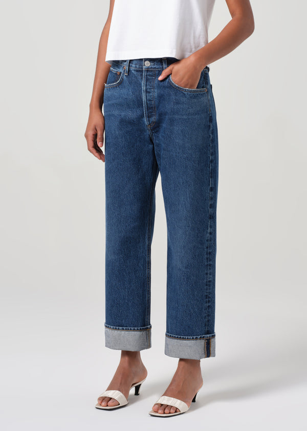 A Gold E Fran Low Slung Straight Enamour