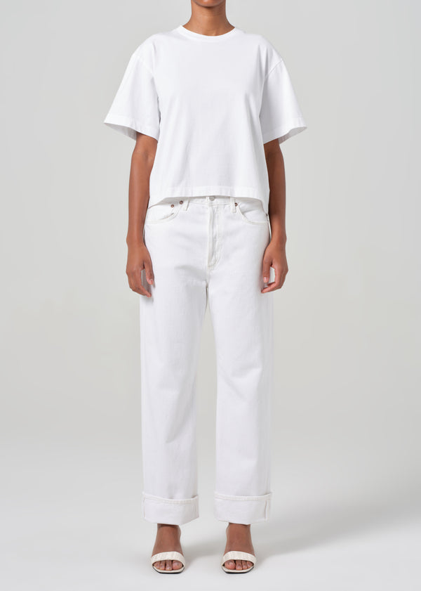 a gold e Fran Low Slung Straight Milkshake