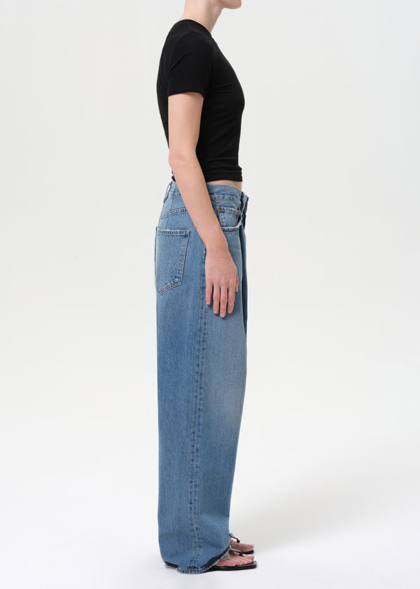 A Gold E Franka Pleat Baggy Mantra