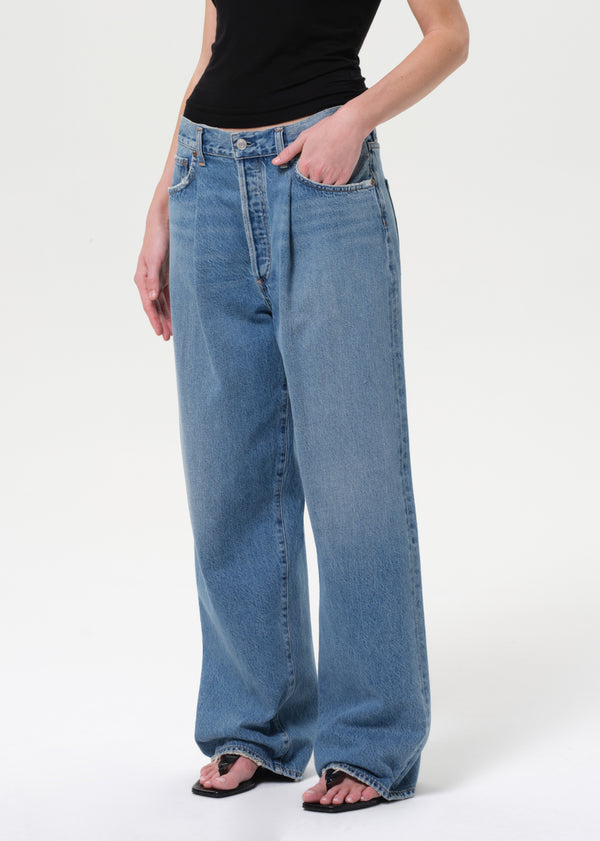 A Gold E Franka Pleat Baggy Mantra