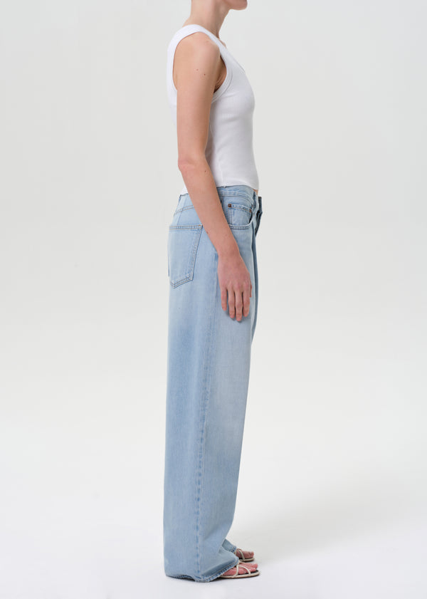 A Gold E Franka Pleat Baggy Scope