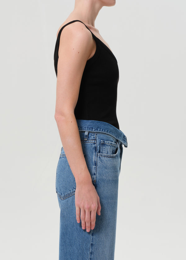 A Gold E Jordan Tank Black