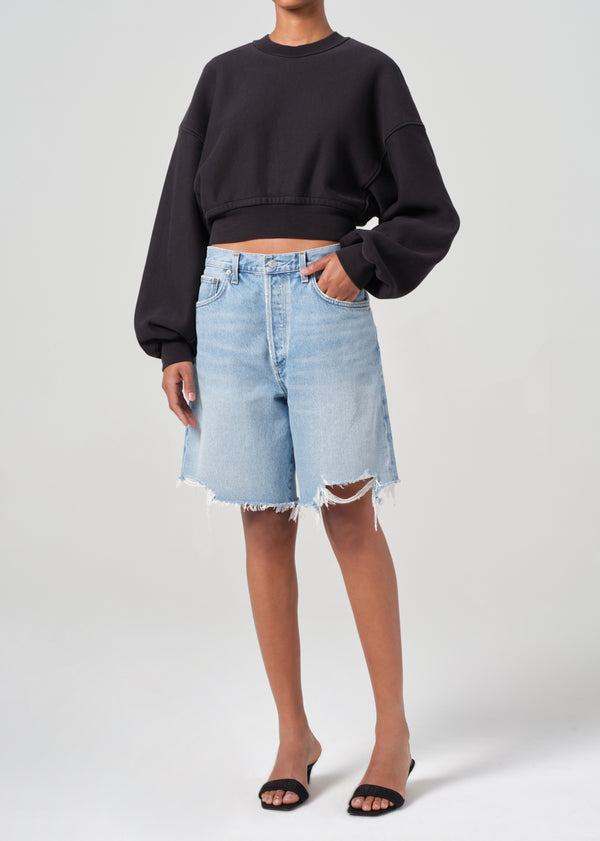 A Gold E Kit Sweatshirt Washed Black