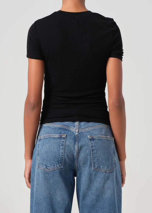 A Gold E Lissa Tee Black