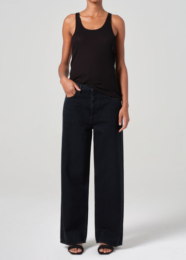 a gold e Low Slung Baggy 30.5" Crushed