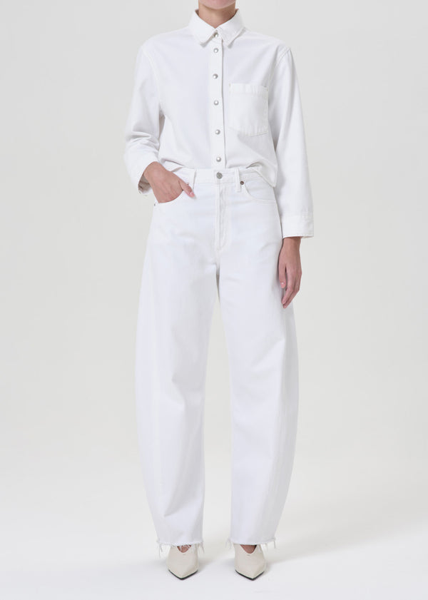 a gold e Luna High Rise Pieced Taper Element