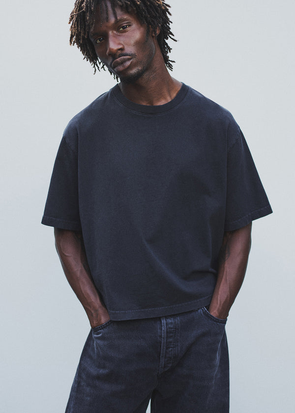 A Gold E Marr Tee Black