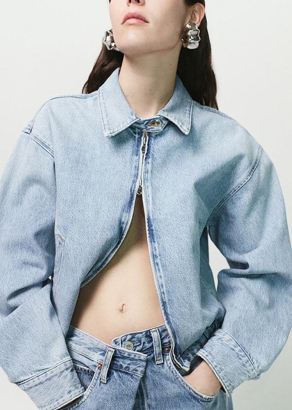 A Gold E Nile Denim Jacket Space