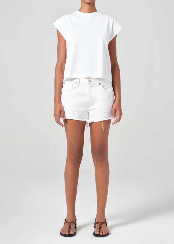 a gold e Parker Vintage Cut Off Short Repose