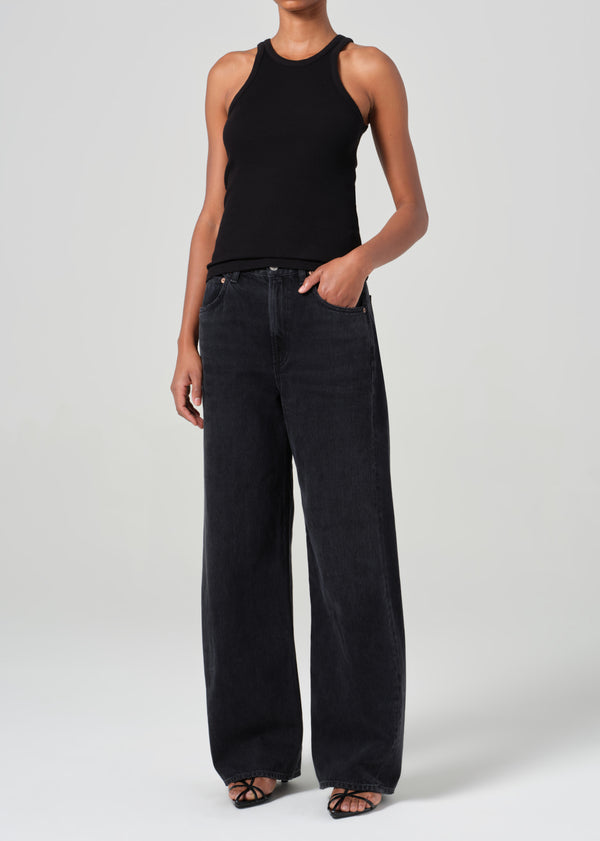 A Gold E Rayne Tank Black