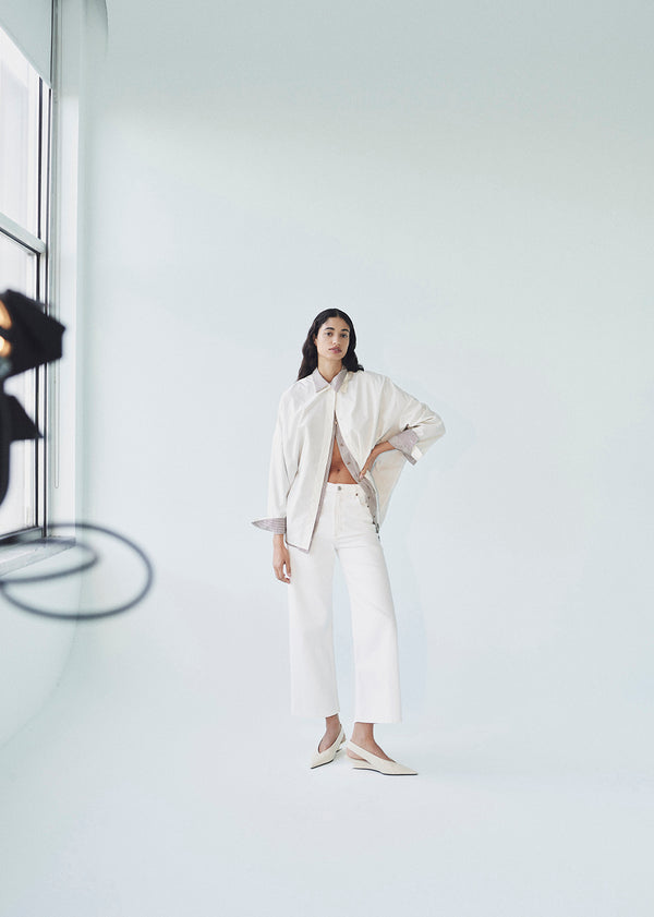 A Gold E Ren Jean (Stretch) White Wash