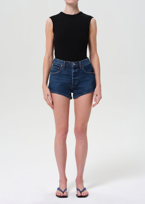 a gold e Ridley Short Duster