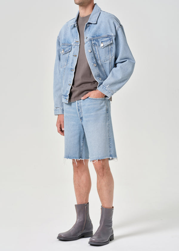 A Gold E Stefano Jean Jacket Force