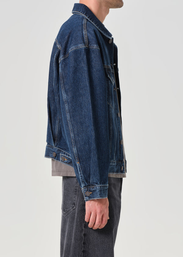 A Gold E Stefano Jean Jacket Pendulum