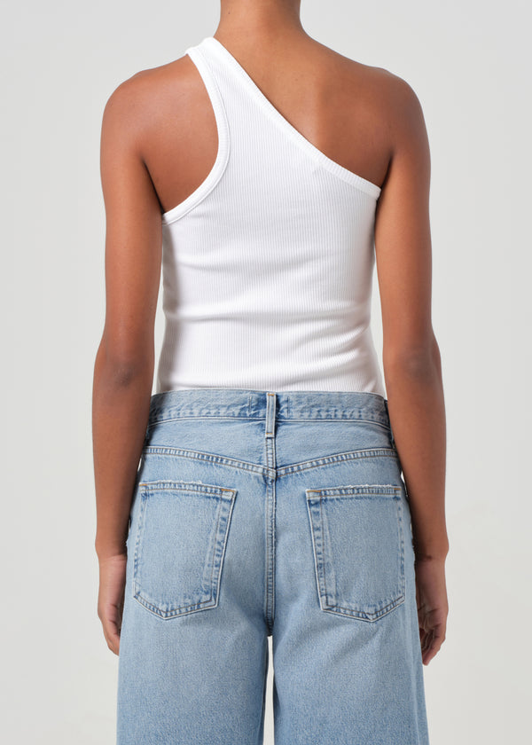 A Gold E Verica Tank White