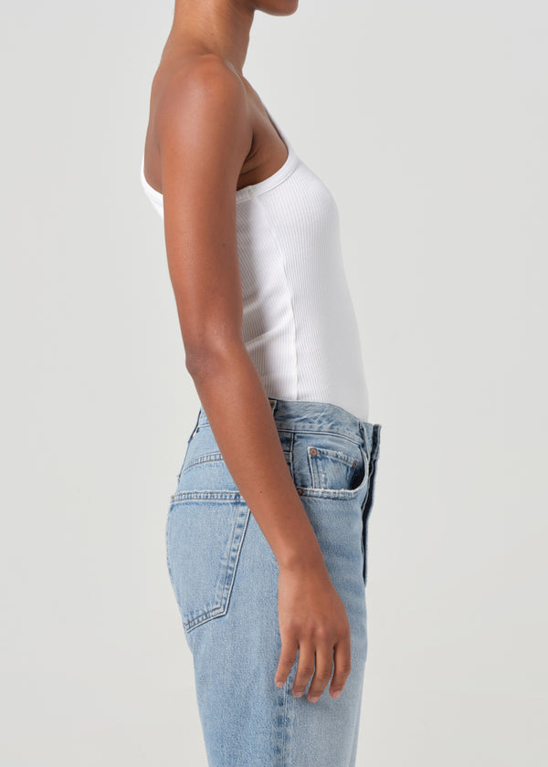 A Gold E Verica Tank White