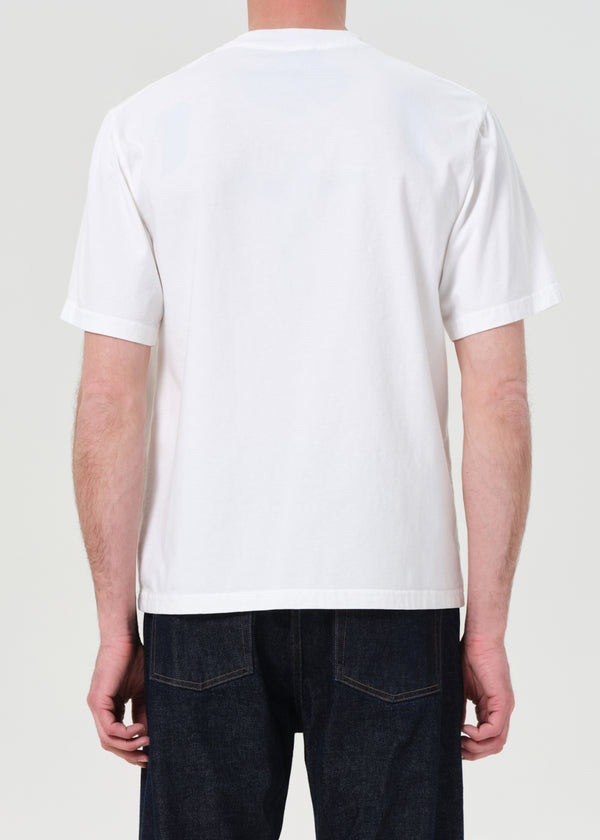 A Gold E Agolde / Rsvp Short Sleeve Mock Neck Graphic