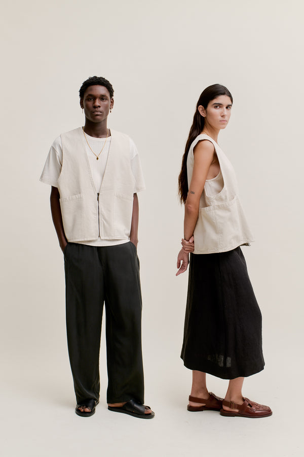 a kind of guise ARUN ZIP VEST