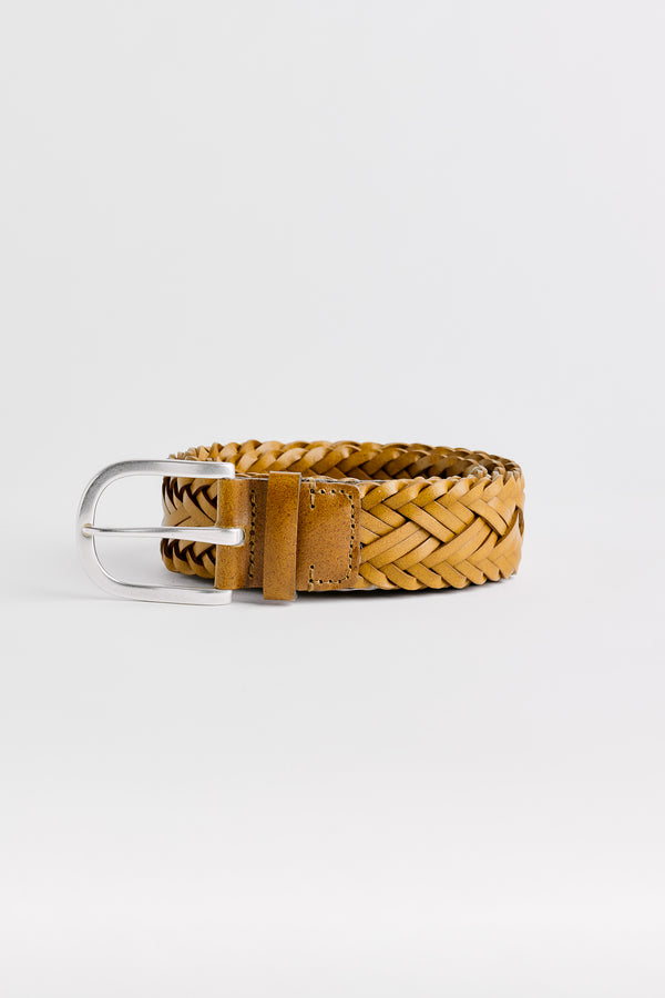 a kind of guise BRAIDED LEATHER BELT