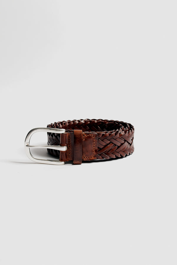 a kind of guise BRAIDED LEATHER BELT