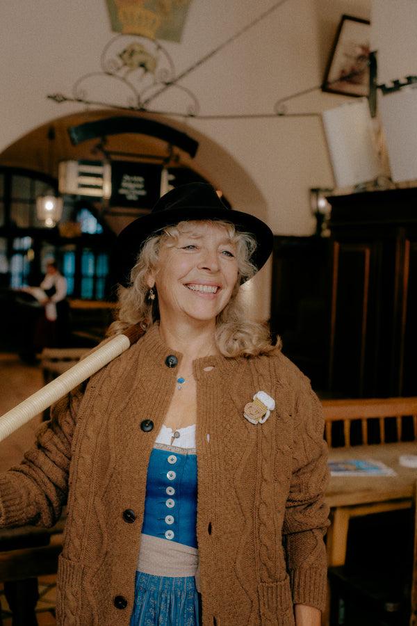 A Kind Of Guise CROCHETED BROOCH