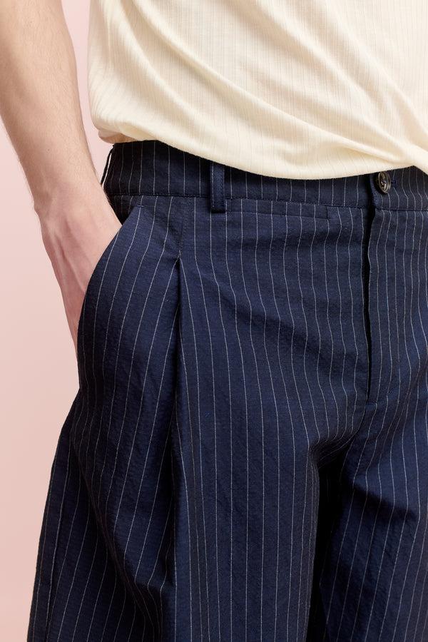 A Kind Of Guise FOLDED WIDE TROUSERS