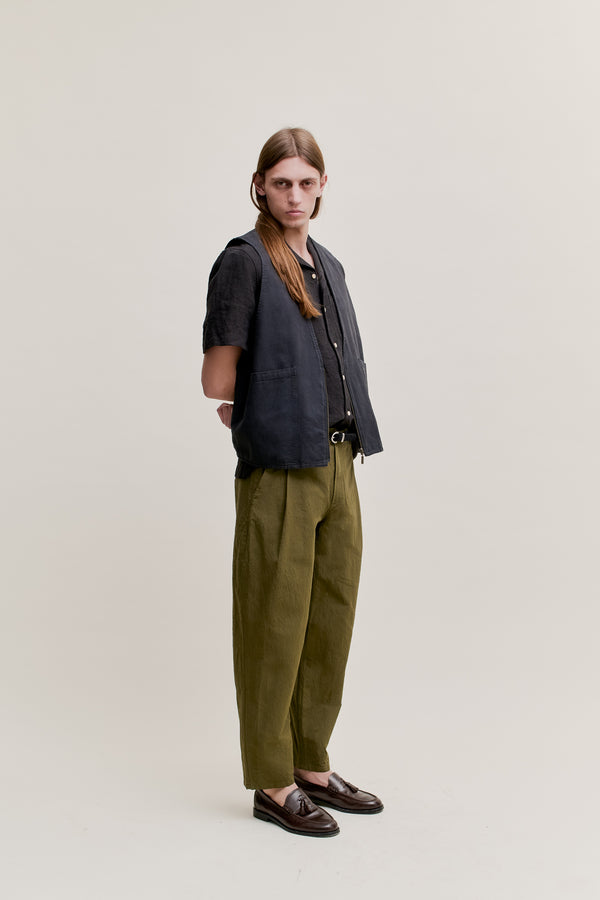 A Kind Of Guise FOLDED WIDE TROUSERS