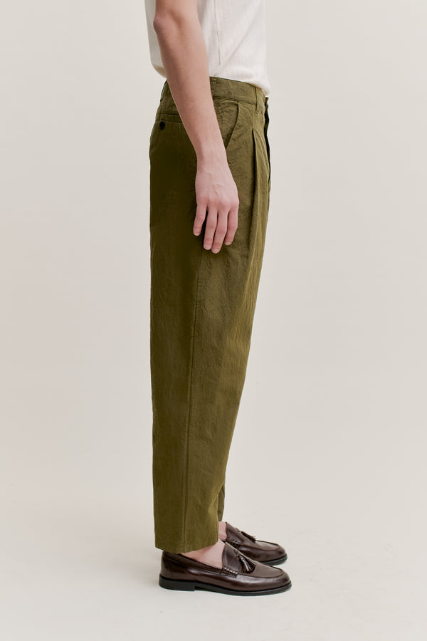A Kind Of Guise FOLDED WIDE TROUSERS