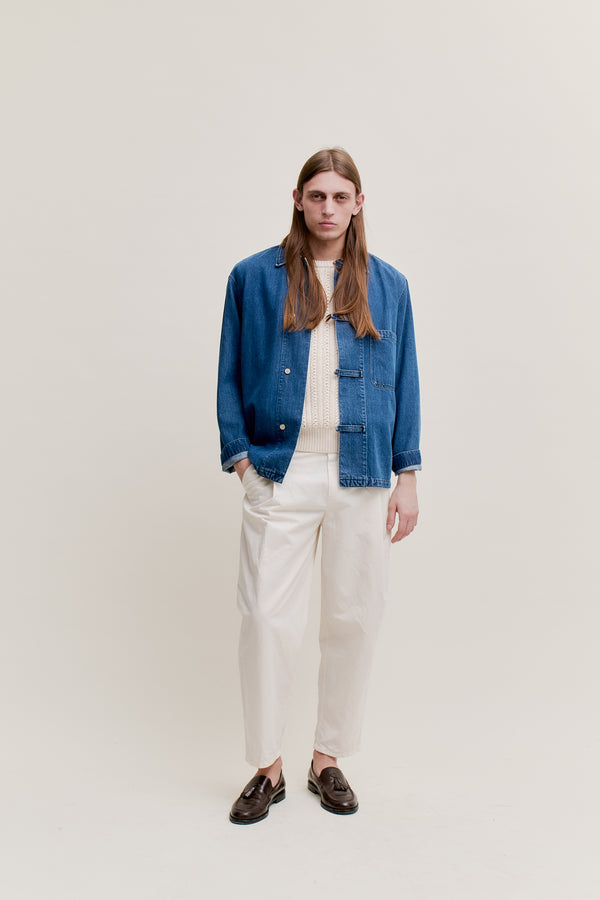 A Kind Of Guise FOLDED WIDE TROUSERS