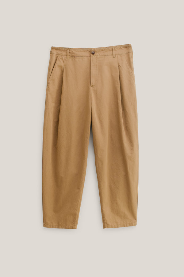 a kind of guise FOLDED WIDE TROUSERS