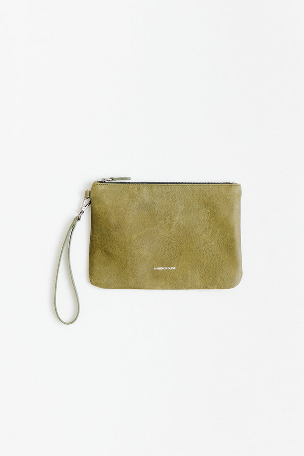 a kind of guise LEATHER POUCH