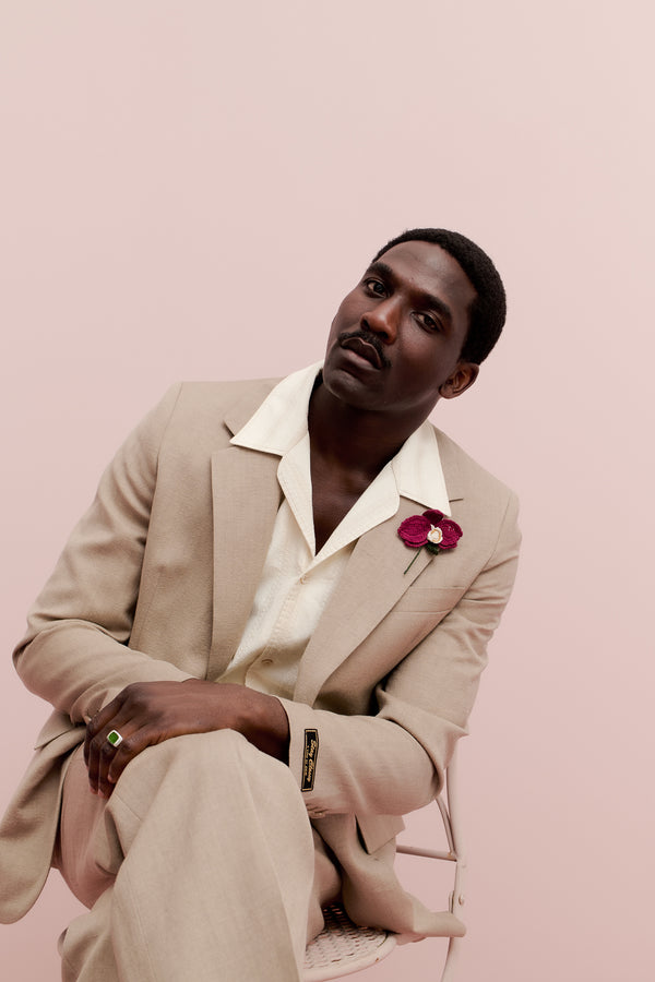 a kind of guise LOOSE NOTCH BLAZER