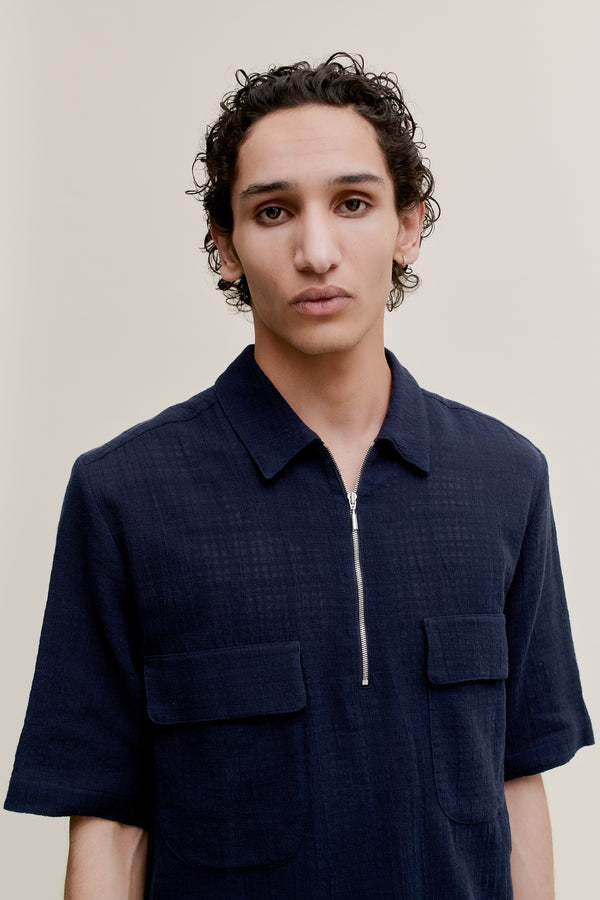 A Kind Of Guise NAVIN ZIP SHIRT