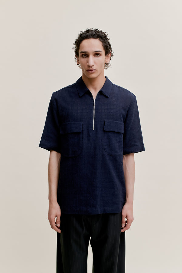 A Kind Of Guise NAVIN ZIP SHIRT