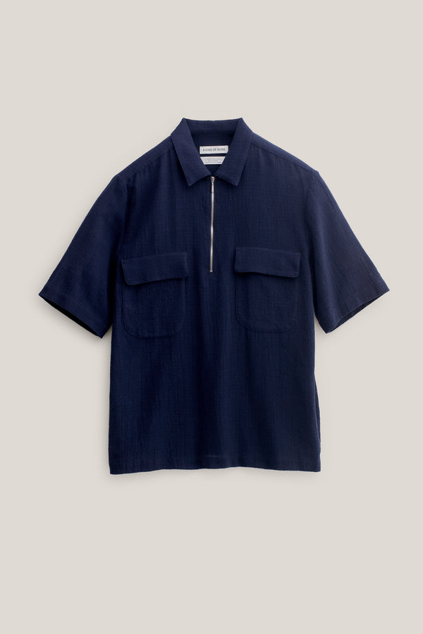 a kind of guise NAVIN ZIP SHIRT