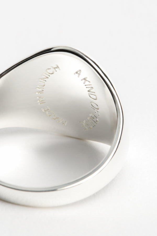 a kind of guise SIGNET RING SILVER