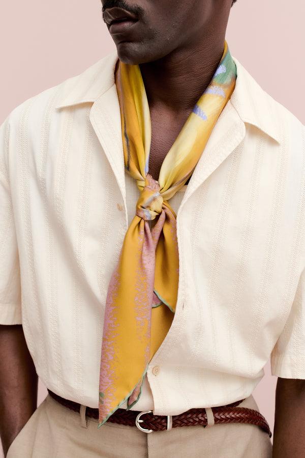 a kind of guise SILK SCARF