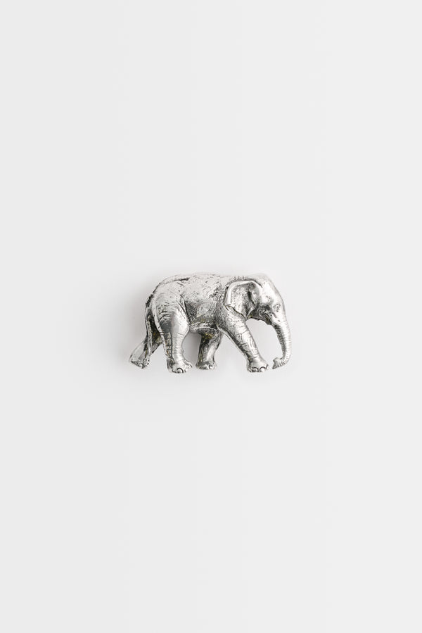 A Kind Of Guise Silver Elephant Figurine