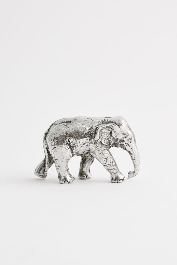 a kind of guise Silver Elephant Figurine