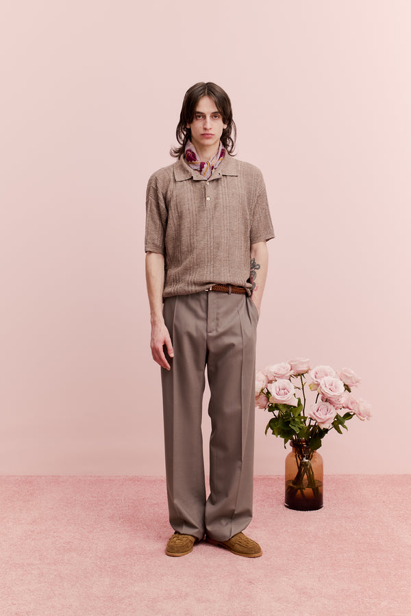 a kind of guise TAILORED WIDE TROUSERS