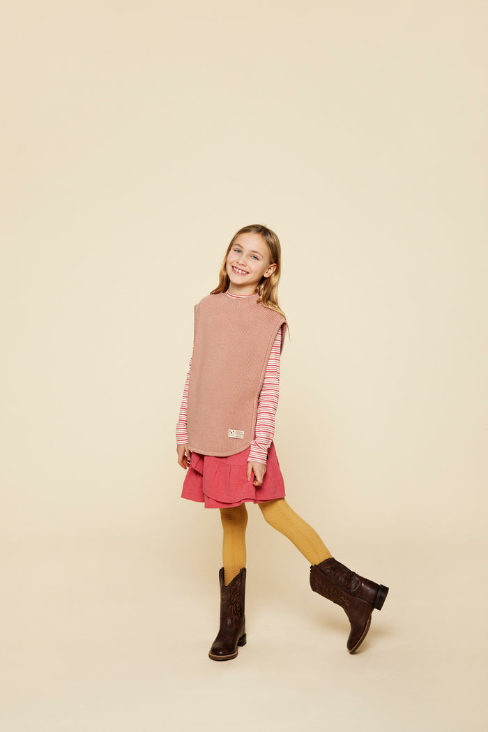 A Monday In Copenhagen Alia Vest Rose Cloud