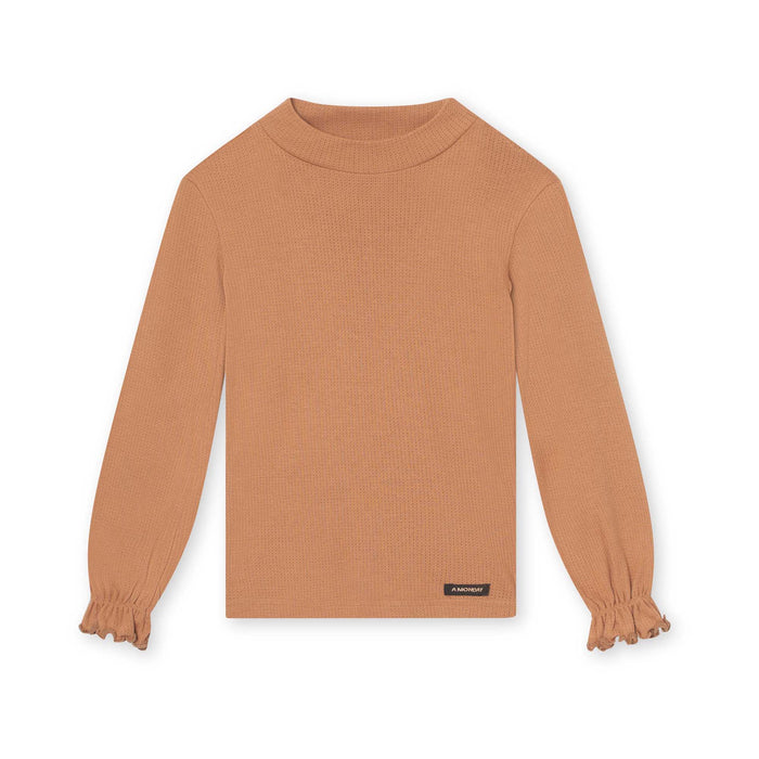 a monday in copenhagen Amelia T-shirt Pecan Brown