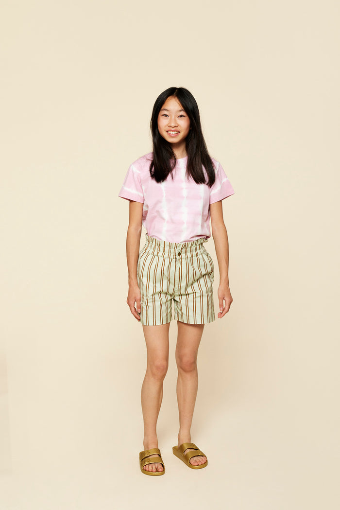 A Monday In Copenhagen Batik T-shirt Cameo Pink