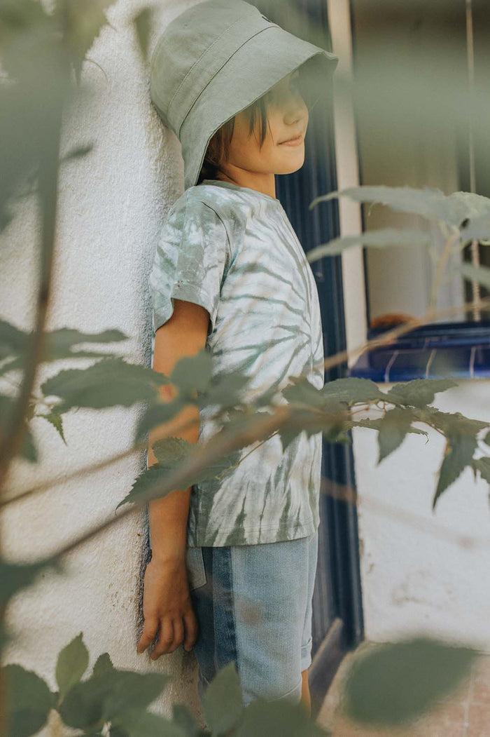 A Monday In Copenhagen Batik T-shirt Dill