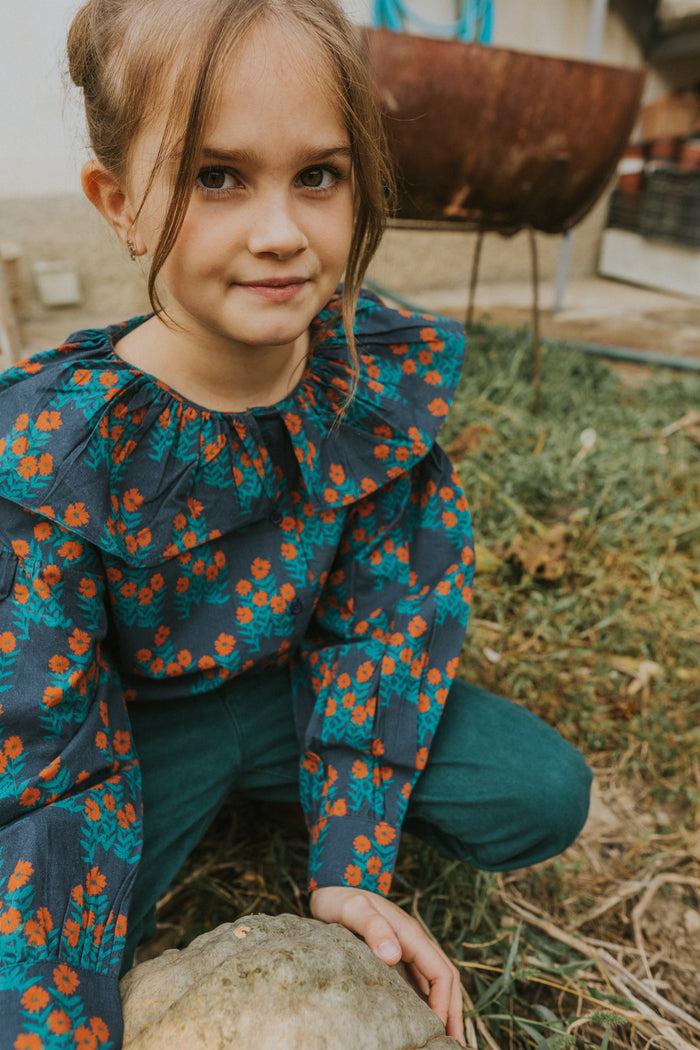 A Monday In Copenhagen Berta Shirt Flower Print