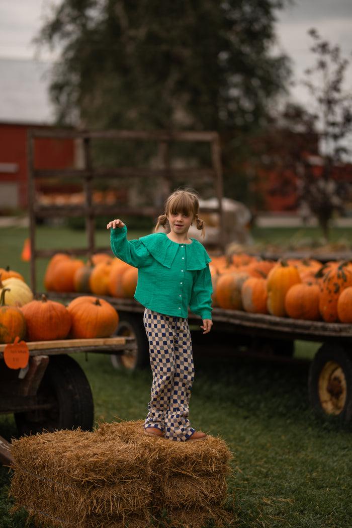 A Monday In Copenhagen Berta Shirt Golf Green