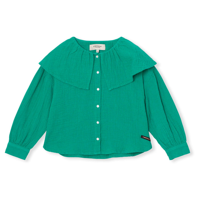 a monday in copenhagen Berta Shirt Golf Green